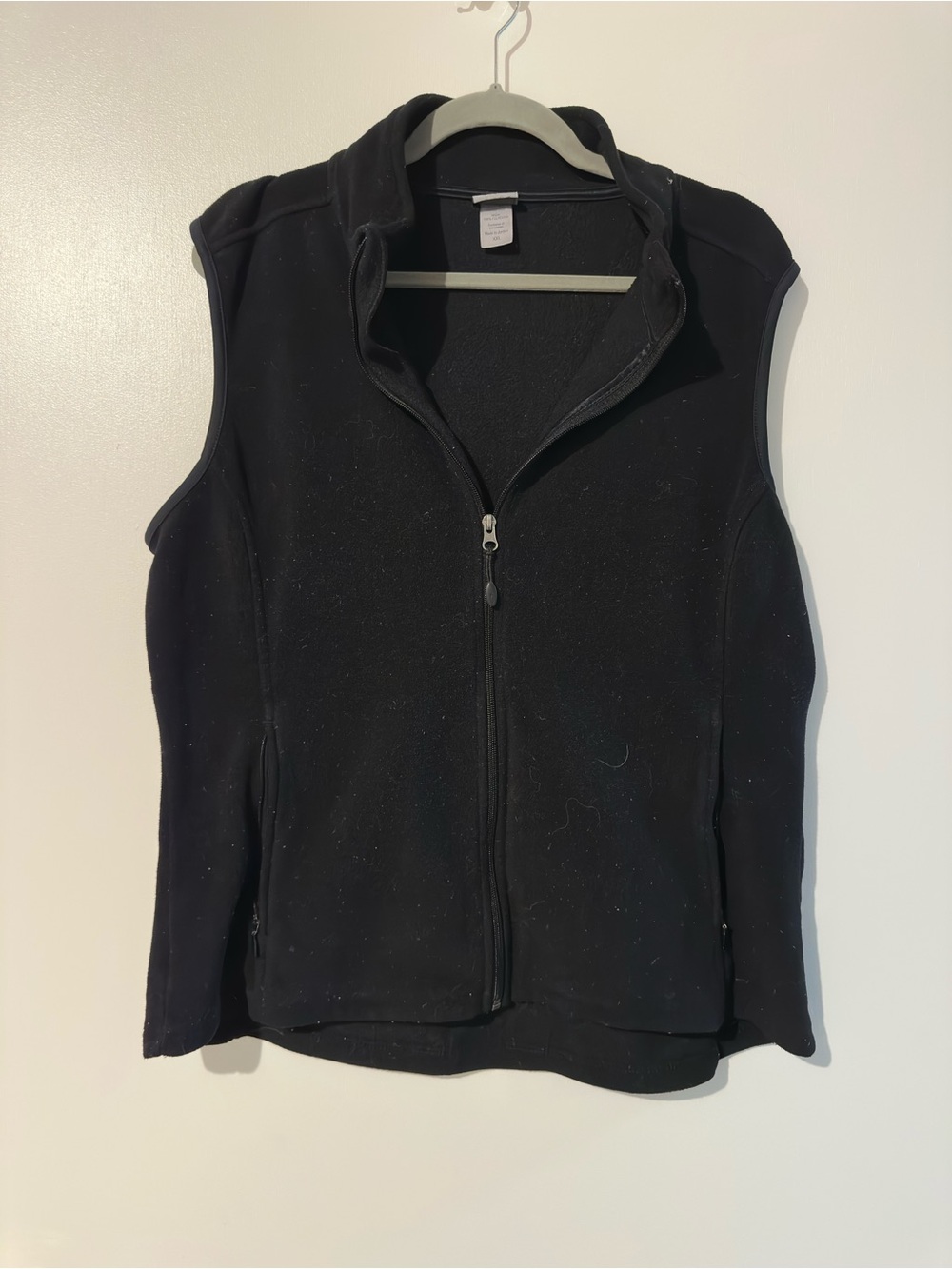 Champion Black Women's Fleece Zip Vest
